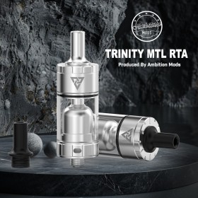 copy of copy of Ambition Mods - Design by The Vaping Gentlemen Club - BISHOP MTL RTA - 4ml
