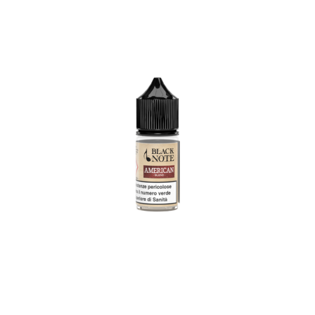 MINI SHOT - Vaporificio - Black Note - AMERICAN BLAND - aroma 10+10 in flacone da 30ml