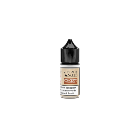 MINI SHOT - Vaporificio - Black Note - CONCERTO - aroma 10+10 in flacone da 30ml