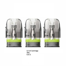 Geekvape - POD DI RICAMBIO da 3ml SERIE Q SIDE FILL 0,8ohm - 3 PEZZI
