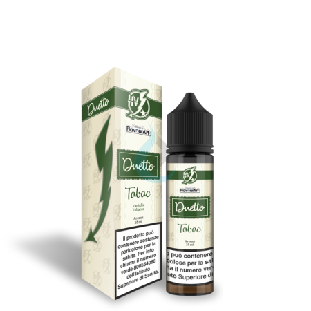 SHOT - Flavour Art - High Voltage - DUETTO TABAC - aroma 20+40