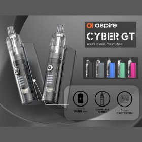 Aspire - CYBER GT POD MOD - 2400mAh