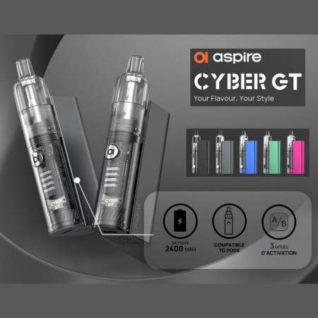Aspire - CYBER GT POD MOD - 2400mAh
