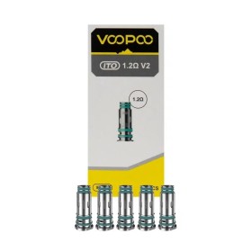 Voopoo - RESISTENZE ITO V2 da 1,2ohm - PACK 5 PEZZI