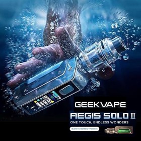 GeekVape - KIT AEGIS SOLO 3 100W - 3000 mAh Batteria Integrata