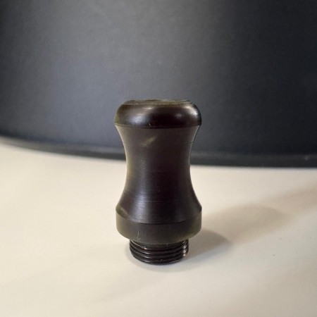 Officine Svapo Collection DRIP TIP CALIPSO A VITE Galalite - Rosso/Blu rigato