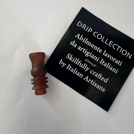 copy of copy of Officine Svapo Collection DRIP TIP KING A VITE Metacrilato - Trasparente