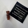 copy of copy of Officine Svapo Collection DRIP TIP KING A VITE Metacrilato - Trasparente