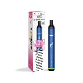 Vaporart - BUBBLE DUO STARTED KIT 650mAh CON POD PRECARICATA 0mg/ml - LAMPONE LIMONATA ICE