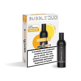 Vaporart - BUBBLE DUO POD PRECARICATA 0mg/ml - MANGO ICE - 1 PEZZO