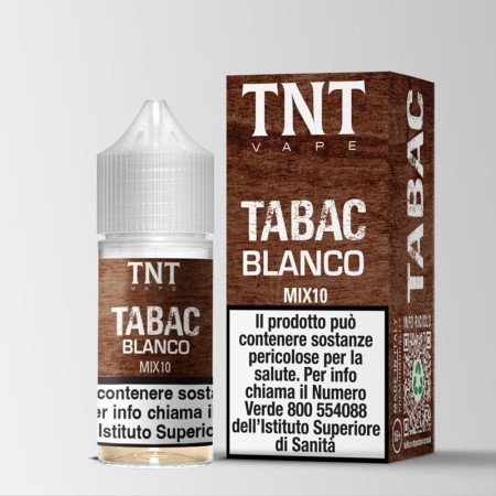 MINI SHOT - TNT Vape - Tabac - BLANCO - aroma 10+10 in flacone da 30ml