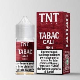 MINI SHOT - TNT Vape - Tabac - CALI - aroma 10+10 in flacone da 30ml