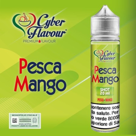 SHOT - Cyber Flavour - PESCA MANGO - aroma 20+40
