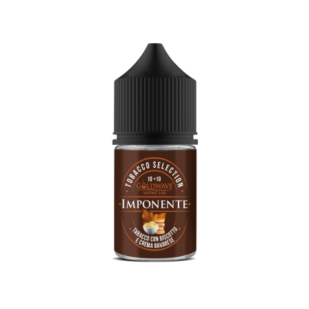 MINI SHOT - Goldwave - Tobacco Selection - IMPONENTE - aroma 10+10 in flacone da 30ml