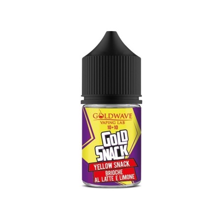 MINI SHOT - Goldwave - Snack - YELLOW SNACK - aroma 10+10 in flacone da 30ml