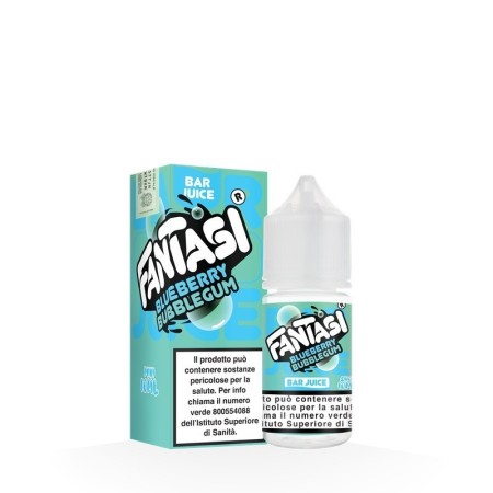 MINI SHOT - Fantasi - BLUEBERRY BUBBLEGUM - aroma 10+10 in flacone da 30ml