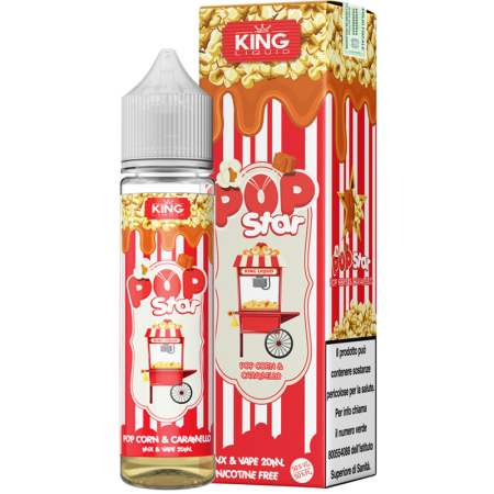 SHOT - King Liquid - Pop Star - POP STAR - aroma 20+40 in flacone da 60ml