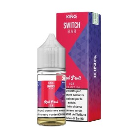 MINI SHOT - King Liquid - Switch Bar - RED FRUIT ICE - aroma 10+10 in flacone da 30ml