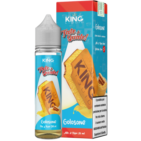 SHOT - King Liquid - Tale e Quale - GOLOSONE - aroma 20+40 in flacone da 60ml