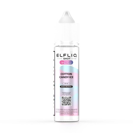 SHOT - Elfliq by Elfbar - COTTON CANDY ICE - aroma 20+40 in flacone da 60ml