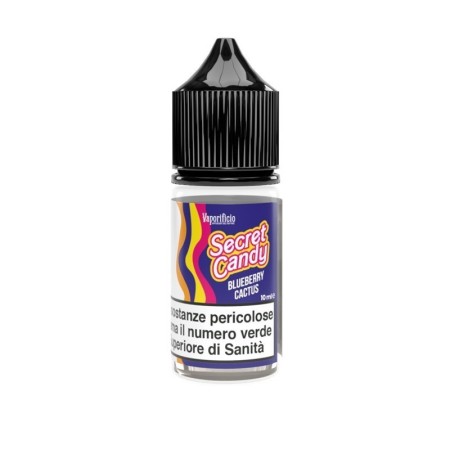 MINI SHOT - Vaporificio - Secret Candy - BLUEBERRY CACTUS - aroma 10+10 in flacone da 30ml