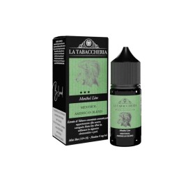 MINI SHOT - La Tabaccheria - Extra Dry 4Pod Single Line - MENTHOL AMERICAN BLEND - aroma 10+10 in flacone da 30ml
