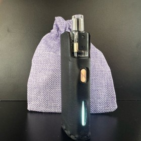 Justfog - Glent COVER IN CUOIO by Cover per Svapatori - NERO