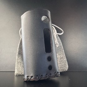 Mq Class - Sx Mini COVER IN CUOIO by Cover per Svapatori - NERO