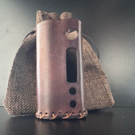 Mq Class - Sx Mini COVER IN CUOIO by Cover per Svapatori - OLD BROWN