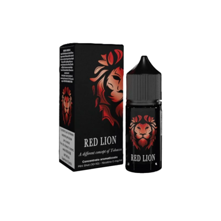 MINI SHOT - La Tabaccheria - Lion - RED LION - aroma 10+10 in flacone da 30ml