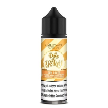 SHOT - Goldwave - Oro Gelati - SUN LOVER - aroma 20+40 in flacone da 60ml