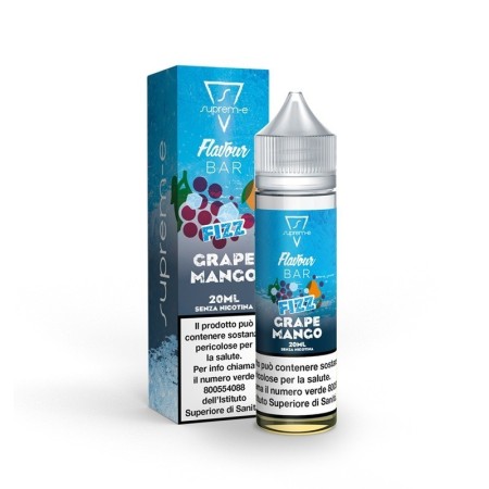 SHOT - Suprem-e - Flavour Bar - FIZZ GRAPE MANGO - aroma 20+40 in flacone da 60ml