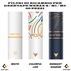 Geekvape - Wenax S/M1/M2 FILTRI DI RICAMBIO - 20 PEZZI