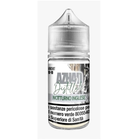MINI SHOT - Azhad's Elixirs - NOTTURNO INGLESE - aroma 10+10 in flacone da 30ml