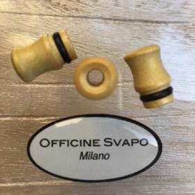 Officine Svapo DRIP TIP Wooden Boxwood (White Ebony)