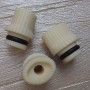 Officine Svapo DRIP TIP HYDRA Galalite Ivoire rayé