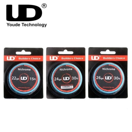 Youde UD - RESISTIVE WIRE NI80 22-24-26-28ga