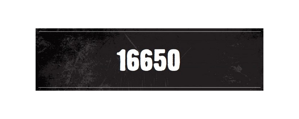 BATTERIES 16650