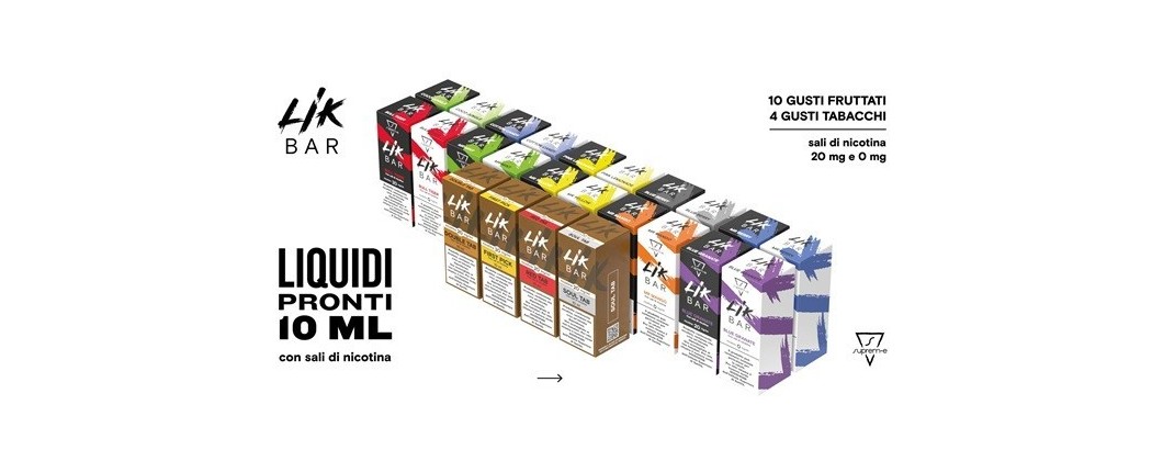 LIK BAR by Suprem-e - CON SALI DI NICOTINA