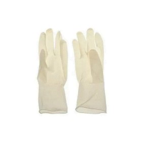GUANTI in LATTICE NATURALE - taglia S - Pack da 5 coppie