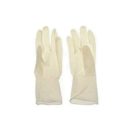 GUANTI in LATTICE NATURALE - taglia S - Pack da 5 coppie