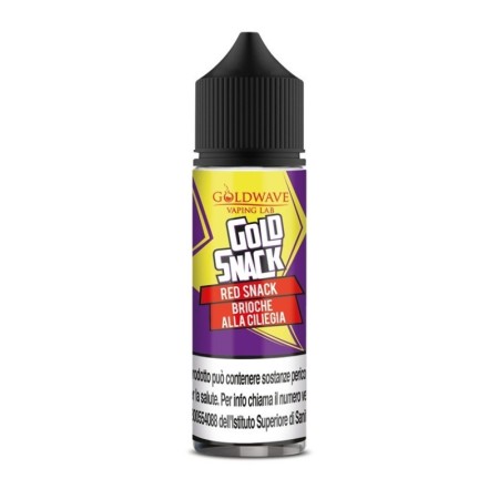 SHOT - Goldwave - Snack - RED SNACK - aroma 20+40 in flacone da 60ml