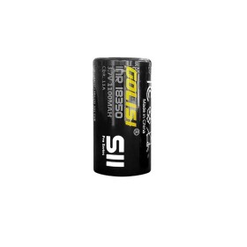 18350 - GOLISI S11 IMR 1100mAh 11A PROTECTED - Flat top