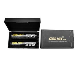 21700 - GOLISI S35 IMR 3750mAh 30A PROTECTED - 2 PEZZI - Flat top