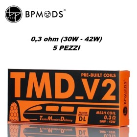 BP Mods - Lightsaber / Pioneer S TMD PRO COIL 0.3ohm - PACK 5 PEZZI