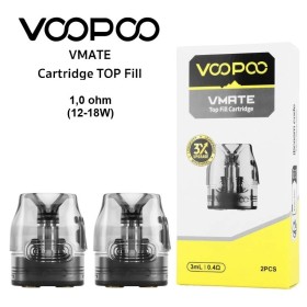 copy of copy of Voopoo - VMATE TOP FILL POD DI RICAMBIO da 0,4ohm - 2 Pezzi