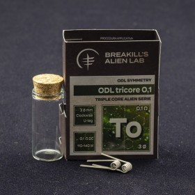 copie de copie de Breakill's Alien Lab - Bullet - Restricted Dl Alien - RECON STAPLED 0.4/0.2ohm ID 2,5mm 35/45-65/85W - 2 PEZZI