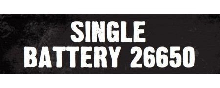 SINGLE BATTERY 26650